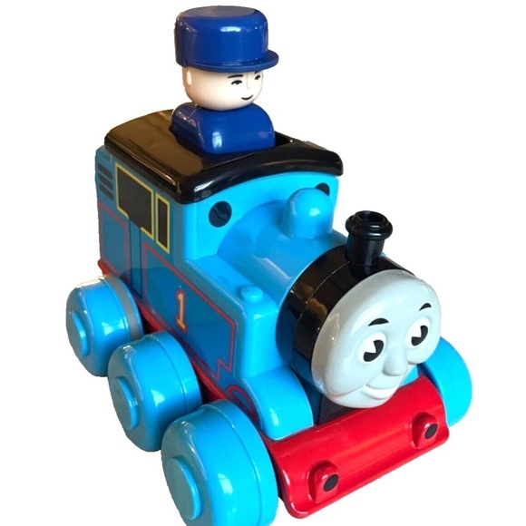 Thomas the Tank Engine Push and Go Toy by Gullane Tomy Limited RARE Works - Picture 1 of 7
